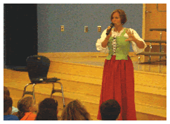 Connie at Goochland Middle School
